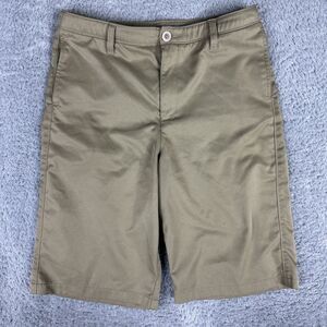 Under Armour Youth Heat Gear Golf Shorts 18 Loose Tan Lightweight Performance